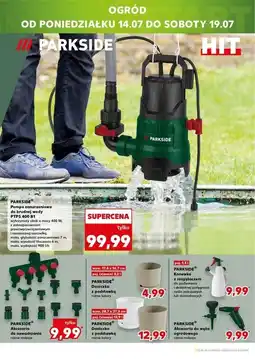 Kaufland Pompa zanurzeniowa do wody czystej 400 w Parkside oferta