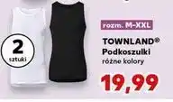 Kaufland Podkoszulki męskie rozm. m-xxl Townland oferta
