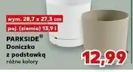 Kaufland Doniczka z podstawką 13.9 l Parkside oferta
