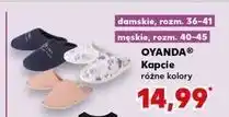 Kaufland Kapcie męskie 40-45 Oyanda oferta