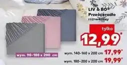 Kaufland Prześcieradło 180-200 x 200 cm Liv & Bo oferta