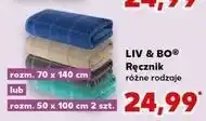 Kaufland Ręcznik 50 x 100 cm Liv & Bo oferta