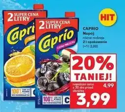 Kaufland Napój pomarańczowy Caprio oferta
