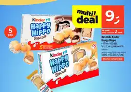 Dealz Batoniki Kinder Happy Hippo oferta
