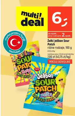 Dealz Żelki Jelibon Sour Patch oferta