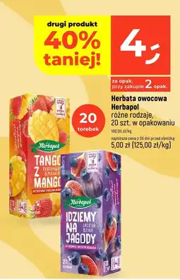 Dealz Herbata owocowa Herbapol różne rodzaje oferta