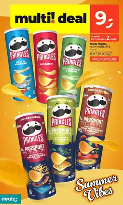 Dealz Chipsy Pringles różne rodzaje oferta