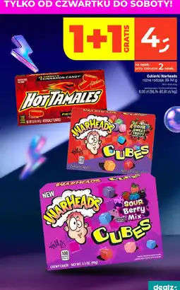 Dealz Cukierki Warheads różne rodzaje oferta