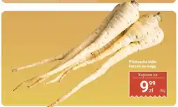 Biedronka Pietruszka biała korzeń na wagę 1 kg Biedronka oferta