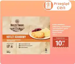 Biedronka Kotlet schabowy wieprzowy z buraczkami zasmażanymi i puree ziemniaczanym Nasze Smaki oferta