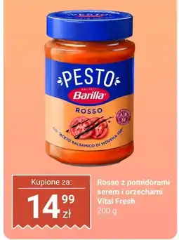 Biedronka Pesto rosso z pomidorami serem i orzechami Barilla oferta