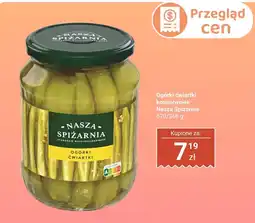Biedronka Ogórki ćwiartki konserwowe Nasza Spiżarnia oferta