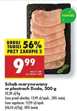 Biedronka Schab marynowany w plastrach Duda oferta