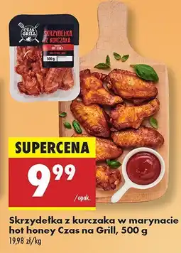 Biedronka Skrzydełka z kurczaka w marynacie hot honey Czas na Grill oferta