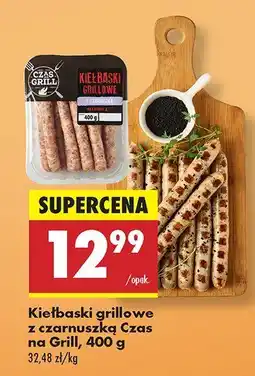 Biedronka Kiełbaski grillowe z czarnuszką Czas na Grill oferta