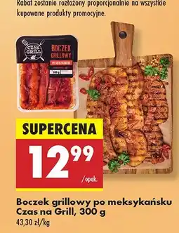 Biedronka Boczek grillowy po meksykańsku Czas na Grill oferta