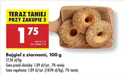 Biedronka Bajgiel z ziarnami Biedronka oferta