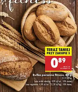 Biedronka Bułka poranna fitness Biedronka oferta