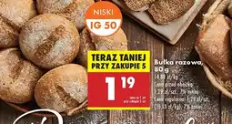 Biedronka Bułka razowa Biedronka oferta