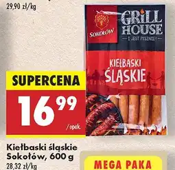 Biedronka Kiełbaski śląskie Sokołów oferta