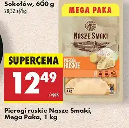 Biedronka Pierogi ruskie Nasze Smaki oferta