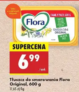 Biedronka Tłuszcz do smarowania Flora Original, 600 g oferta