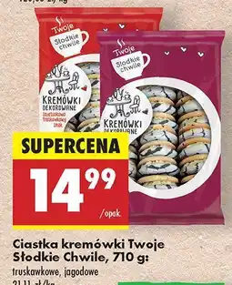 Biedronka Ciastka kremówki Twoje Słodkie Chwile, 710 g oferta