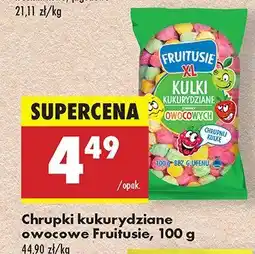 Biedronka Chrupki kukurydziane owocowe Fruitusie, 100 g oferta