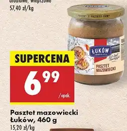 Biedronka Pasztet mazowiecki Łuków, 460 g oferta