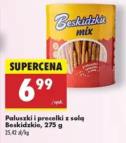 Biedronka Paluszki i precelki z solą Beskidzkie oferta