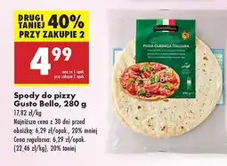 Biedronka Spody do pizzy Gusto Bello oferta