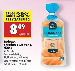 Biedronka Bułeczki śniadaniowe Pano oferta