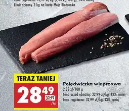 Biedronka Polędwiczka wieprzowa Biedronka oferta