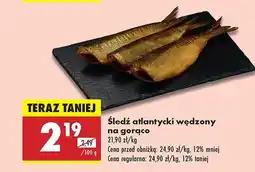 Biedronka Śledź atlantycki wędzony na gorąco Biedronka oferta