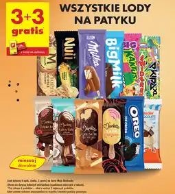 Biedronka Lody na patyku oferta