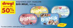 Biedronka Lody familijne BIG MILK oferta