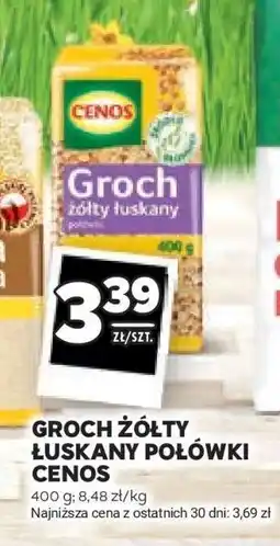 Stokrotka Market Groch żółty łuskany połówki Cenos oferta