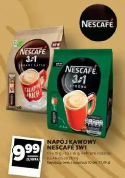 Stokrotka Market Napój kawowy Nescafé 3w1 oferta