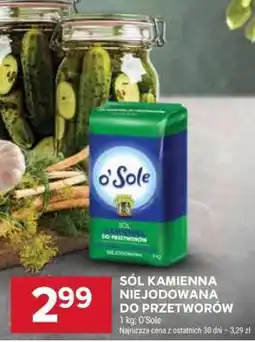 Stokrotka Market Sól kamienna niejodowana do przetworów oferta