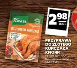 Stokrotka Market Przyprawa do Złotego Kurczaka Knorr oferta