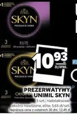 Stokrotka Market Prezerwatywy Unimil Skyn oferta