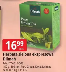 E.Leclerc Herbata zielona ekspresowa Dilmah oferta