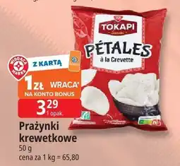 E.Leclerc Prażynki krewetkowe Tokapi oferta