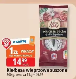 E.Leclerc Kiełbasa wieprzowa suszona Saint Azay oferta