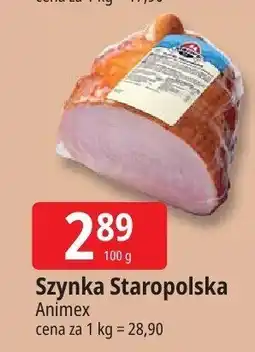 E.Leclerc Szynka Staropolska Animex oferta