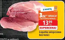 E.Leclerc Łopatka wieprzowa bez kości Leclerc oferta