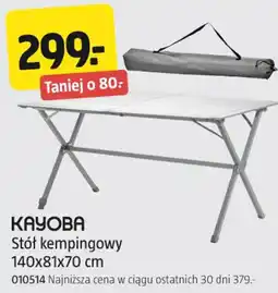 Jula Stół kempingowy 140x81x70 cm oferta