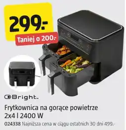 Jula Frytkownica na gorące powietrze 2x4 | 2400 W oferta