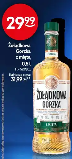 Żabka Żołądkowa Gorzka z miętą oferta