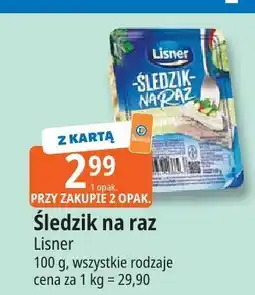 E.Leclerc Śledź na raz Lisner oferta